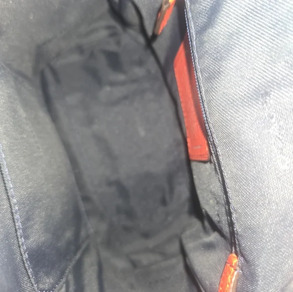 Coach Mini Turnlock Women's Rucksack- Red Multicolor backpack - Picture 4 of 5